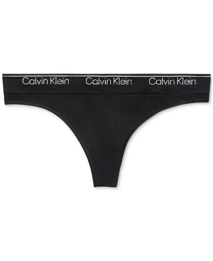 Black Calvin Klein Underwear Modern Cotton Thong - JD Sports Global