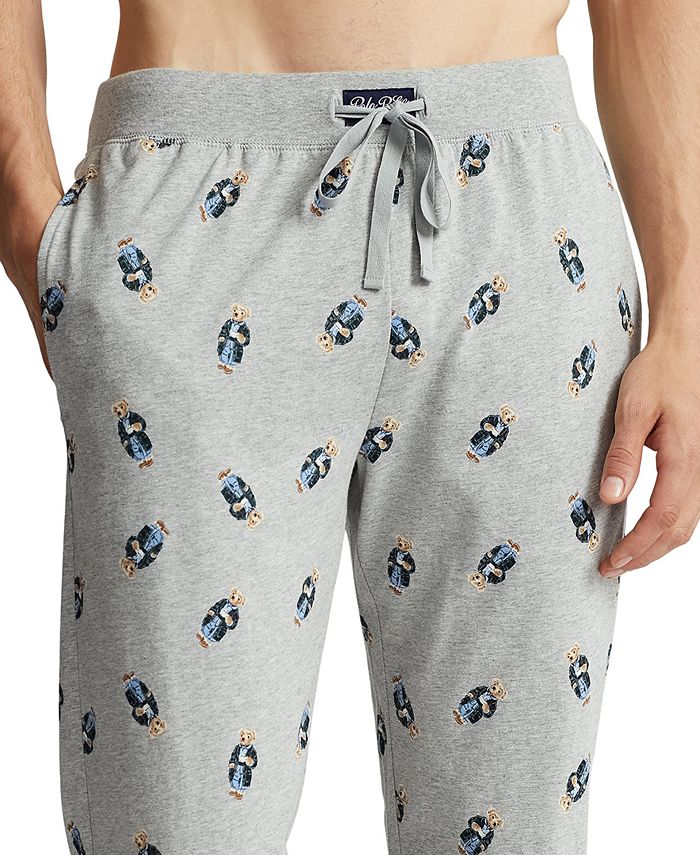 Polo Ralph Lauren Men's Polo Bear Jogger Pajamas Set - Macy's