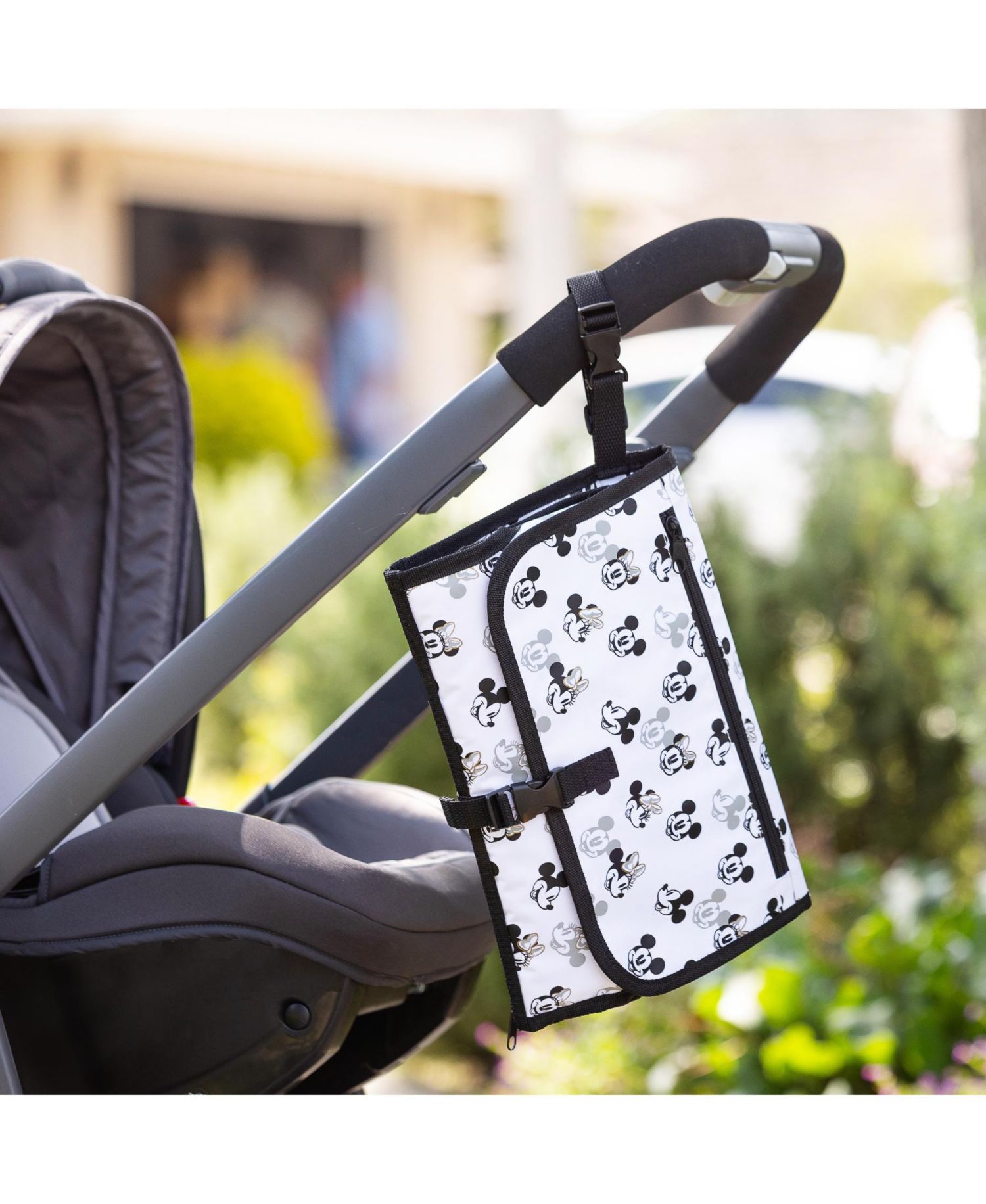 Disney Baby Portable Changing Station, Mickey and Minnie Mouse