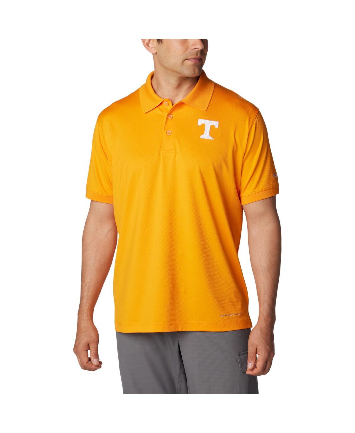 Men's Columbia Tennessee Orange Tennessee Volunteers Pfg Tamiami Omni-Shield Polo Shirt - Tennessee Orange