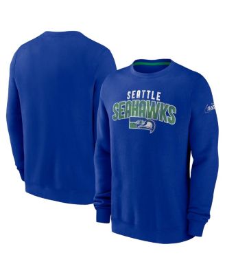 Nike Men's Nike Royal Dallas Cowboys Rewind Club Pullover Sweatshirt