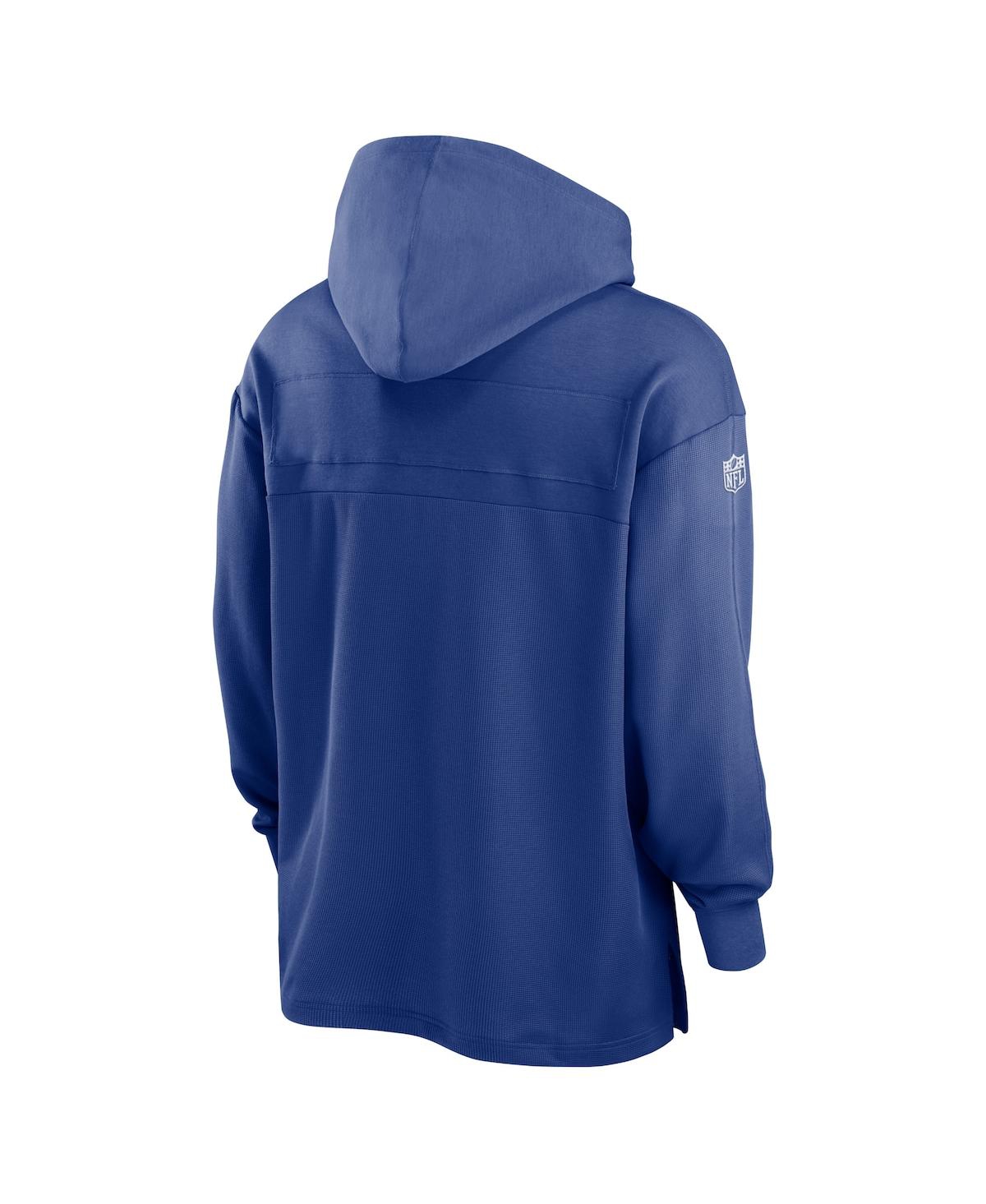 Men's NikeNew York Giants 2023 Sideline Performance Hooded Top - Royal