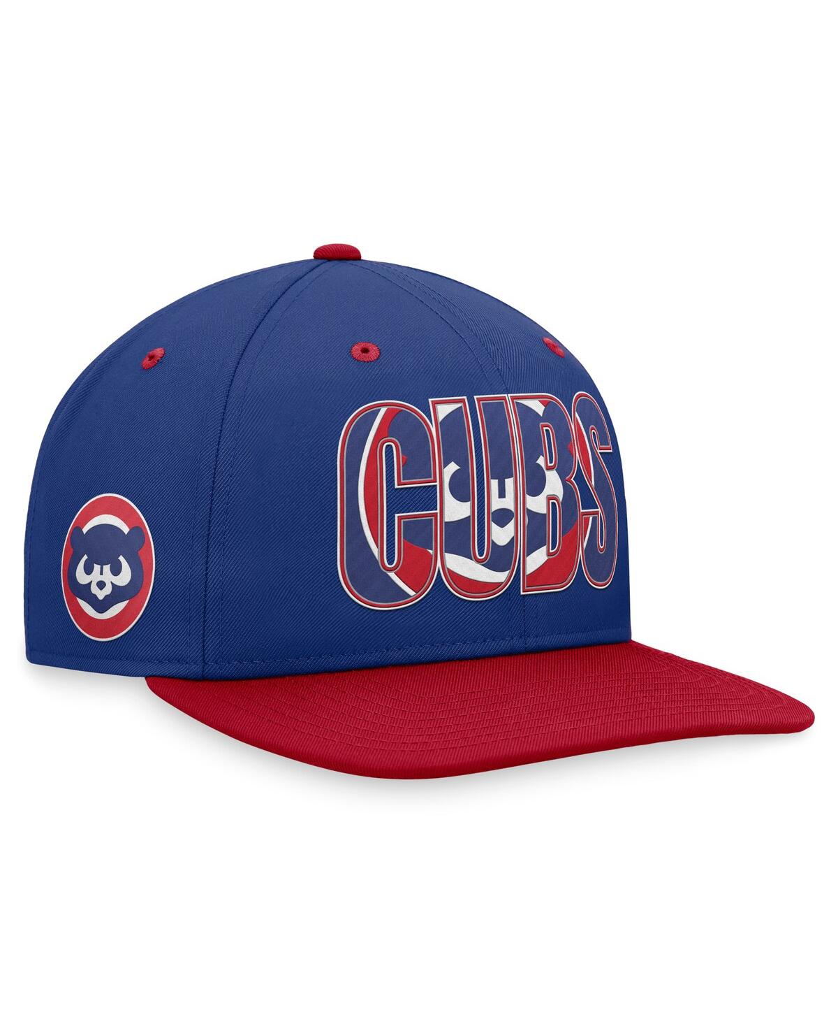 Shop Nike Men's  Royal Chicago Cubs Cooperstown Collection Pro Snapback Hat
