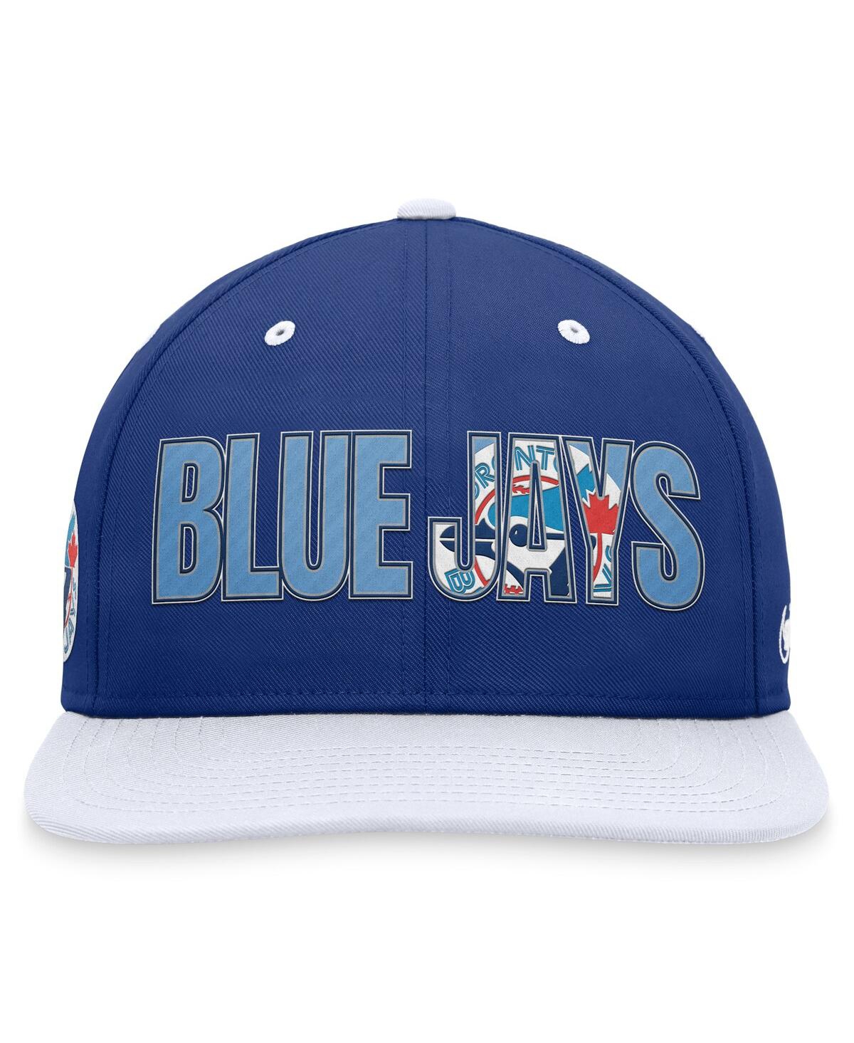 Shop Nike Men's  Royal Toronto Blue Jays Cooperstown Collection Pro Snapback Hat