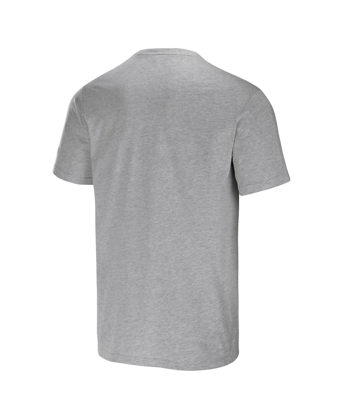 Fanatics Men's Darius Rucker Collection By  Heather Gray San Francisco Giants Henley T-shirt In Heather Gray