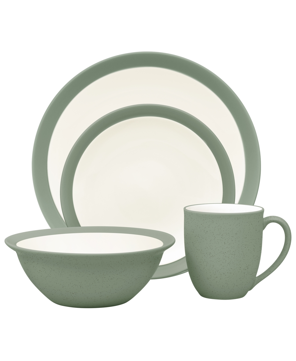 Colorwave Curve 4-Piece Place Setting - Green