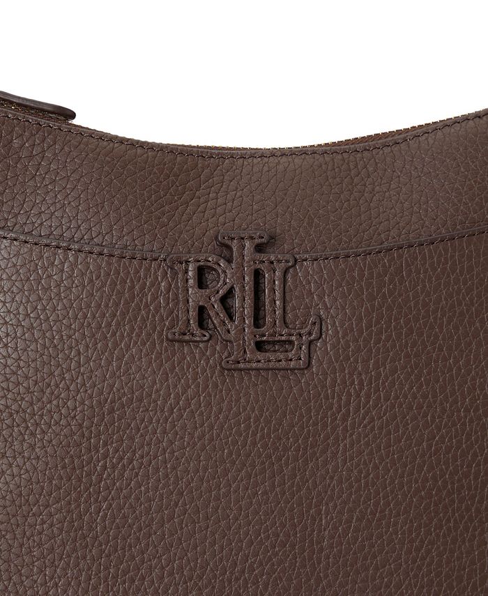 Lauren Ralph Lauren Pebbled Leather Cameryn Crossbody Macy's