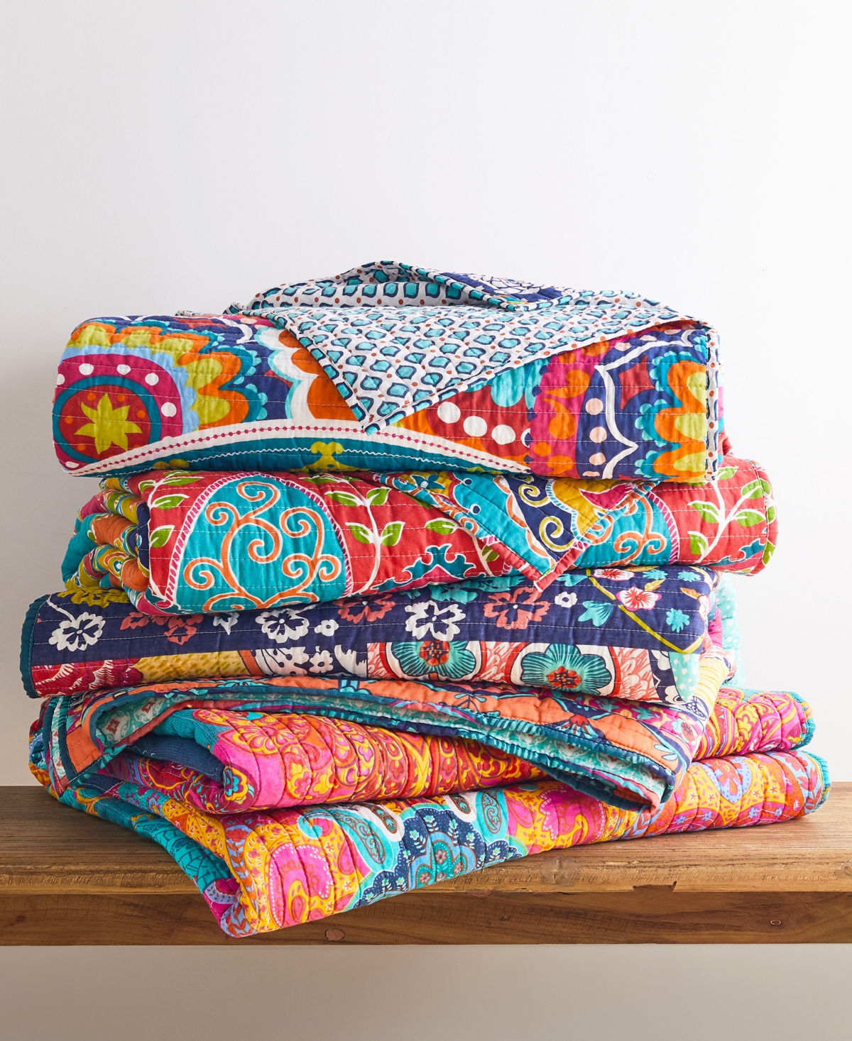 Levtex Mackenzie Reversible 3-pc. Bedspread Set, Queen In Multi