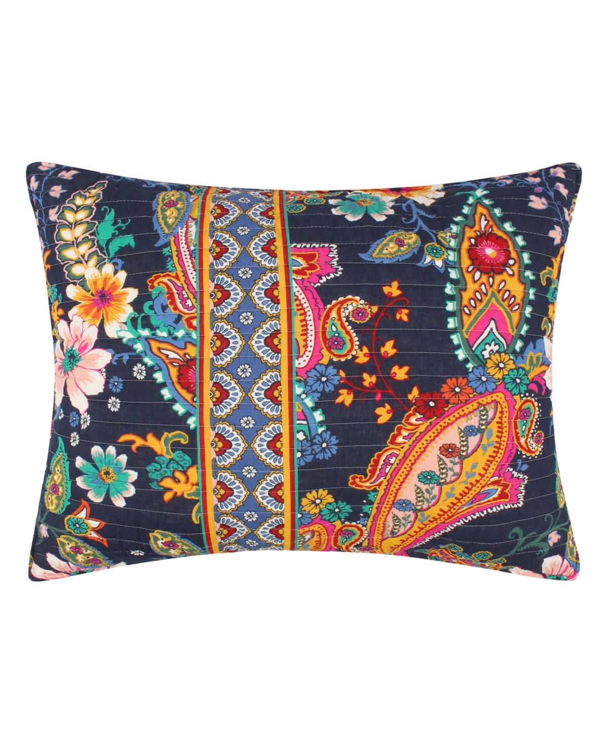 Levtex Bertelli Paisley Reversible 2-pc. Quilt Set, Twin/twin Xl In Navy