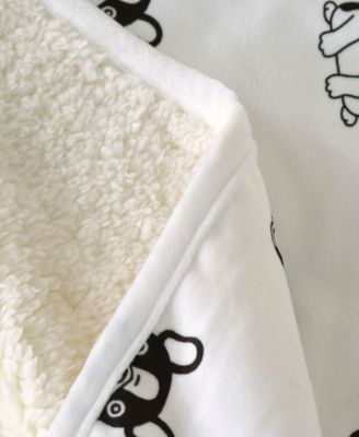 Advanced Water Resistant Pets Print Comfort Throw, 50" x 80"