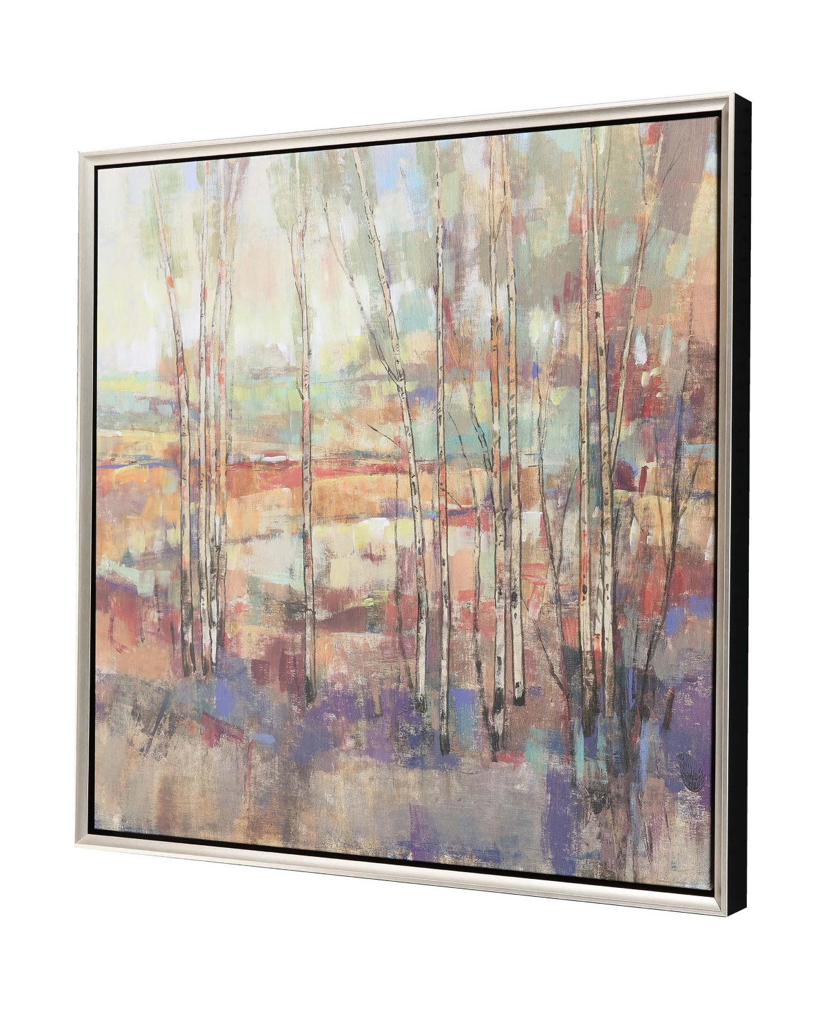 Shop Paragon Picture Gallery Kaleidoscopic Forest I Canvas In Multi