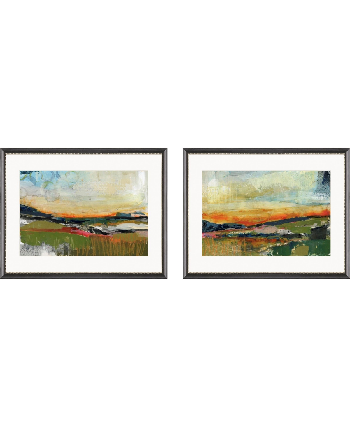 Paragon Picture Gallery Long Way Home I Framed Art, Set Of 2 In Green