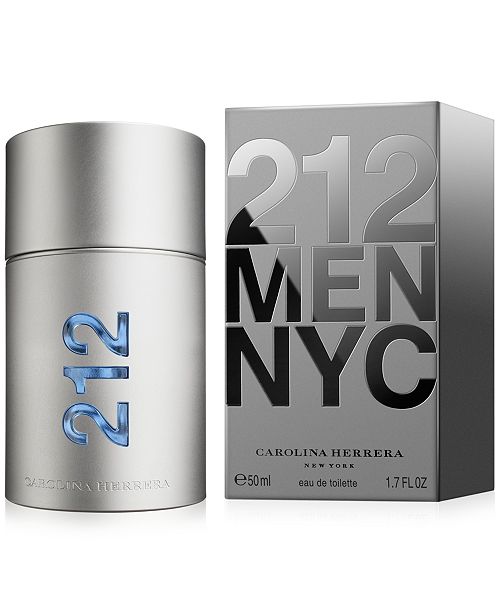 Carolina Herrera 212 Men Nyc Eau De Toilette Spray 1 7 Oz Reviews Shop All Brands Beauty Macy S
