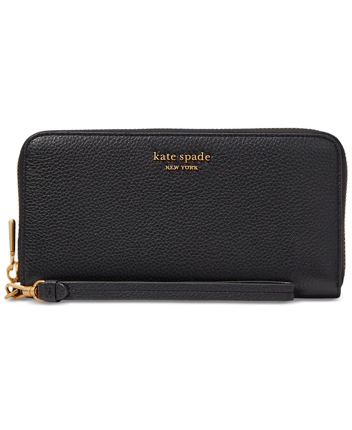 kate spade new york Ava Leather Wristlet - Macy's