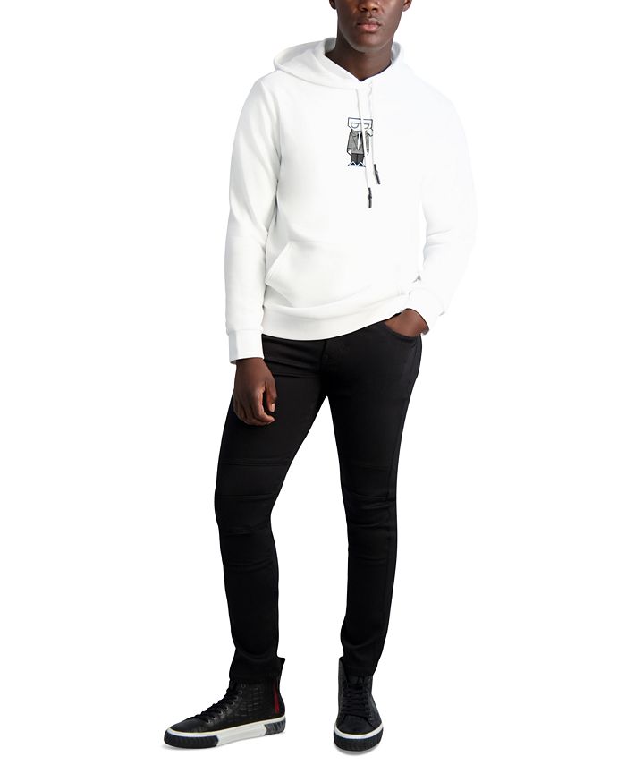 Karl lagerfeld online white hoodie
