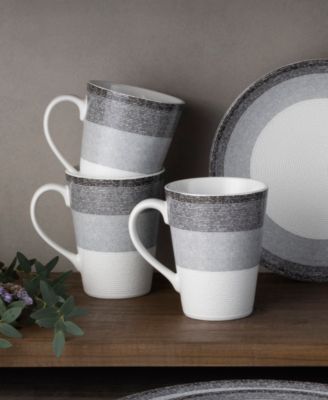 Colorscapes Layers 4 Piece Mug Set, 12 oz