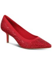 Macys shop red shoes