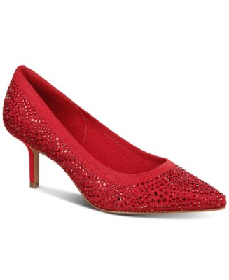 Thalia Sodi Women's Vanesssa Pointed Toe Pumps Red Size 9 M