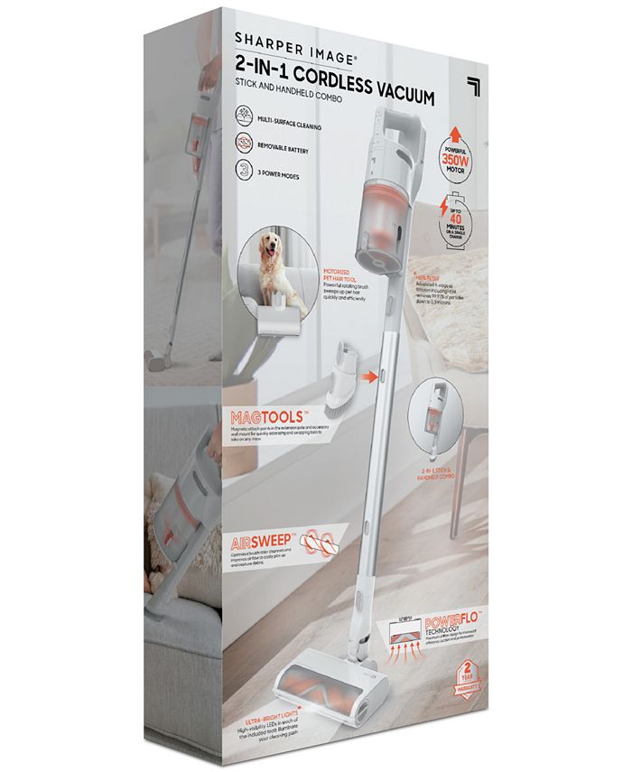 Sharper Image 2In1 Cordless Stick & Handheld Vacuum Macy