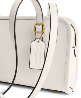 Swing Zip Small Leather Shoulder Bag