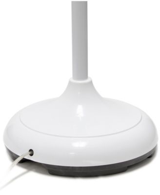 Simple Designs 5 Light Adjustable Gooseneck Floor Lamp with Shades