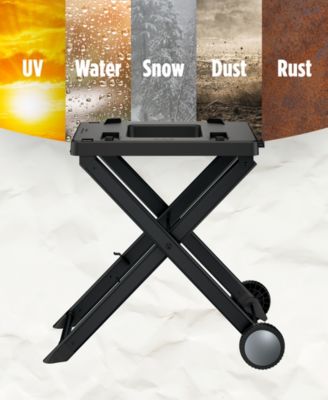 Wood Fire Collapsible Outdoor Grill Stand, Made for Ninja Wood Fire Grills, XSKSTAND