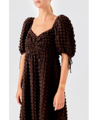 Women's Textured Maxi Dress