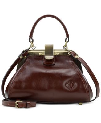 Patricia Nash - Conselice Small Leather Frame Satchel