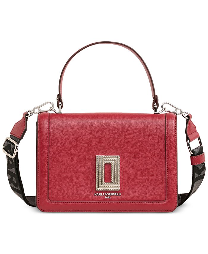 KARL LAGERFELD PARIS Simone Small Leather Crossbody
