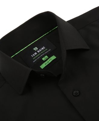 Men's Performance Stretch Solid Button Down Shirt