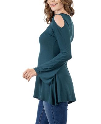Women's Criss Cross Long Sleeve Top