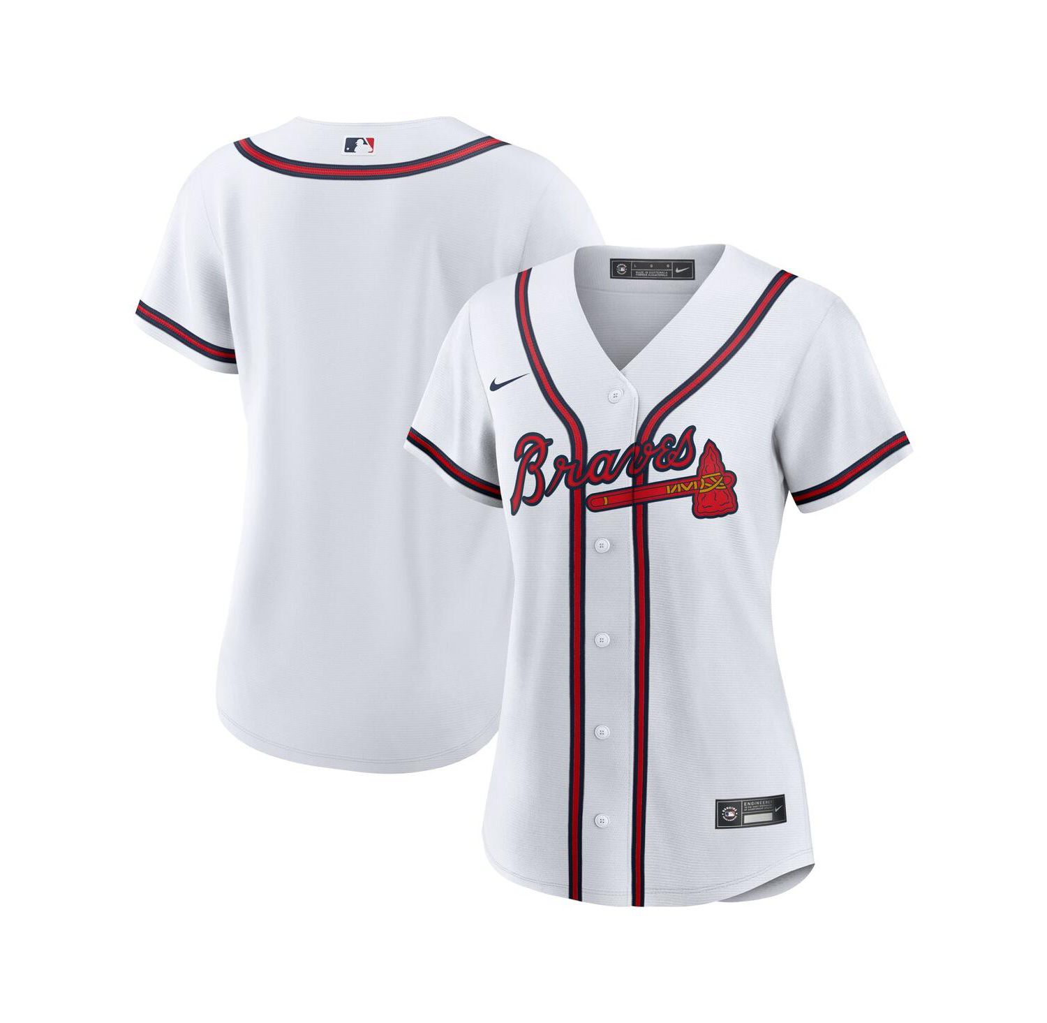 Women's Atlanta Braves Official Replica Jersey