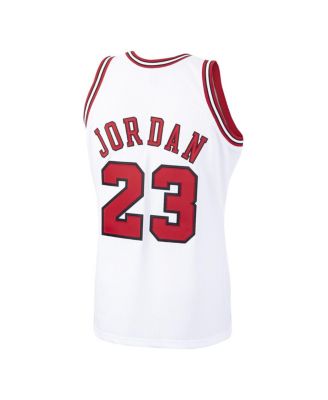Men's Michael Jordan Chicago Bulls 1997-98 Hardwood Classics Authentic Player Jersey