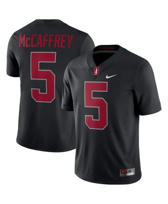 Nike Men's Christian McCaffrey Black Stanford Cardinal Alumni Game
