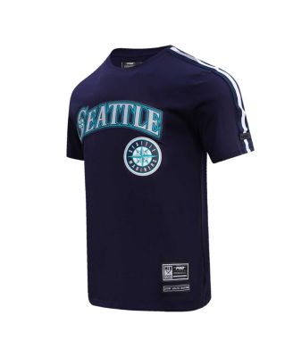 Men's Navy, Seattle Mariners Taping T-shirt