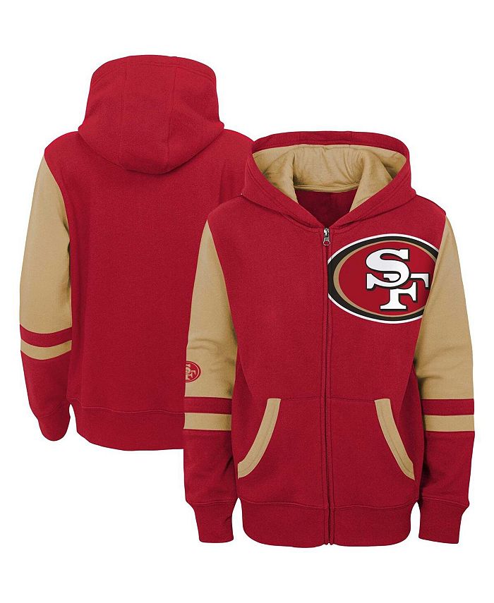 Lids San Francisco 49ers New Era Big & Tall Current Colorblock Pullover  Hoodie - Gold