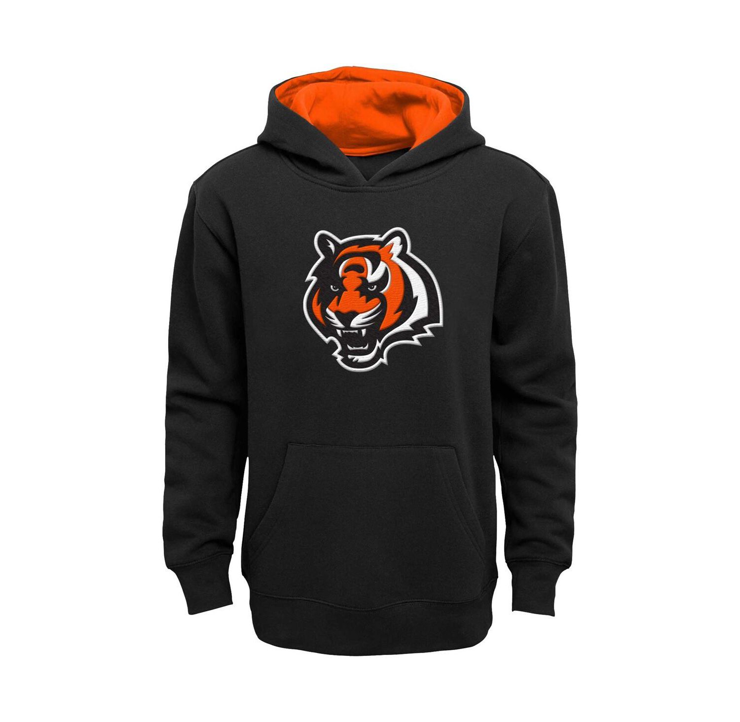 Big Boys Black Cincinnati Bengals Prime Pullover Hoodie