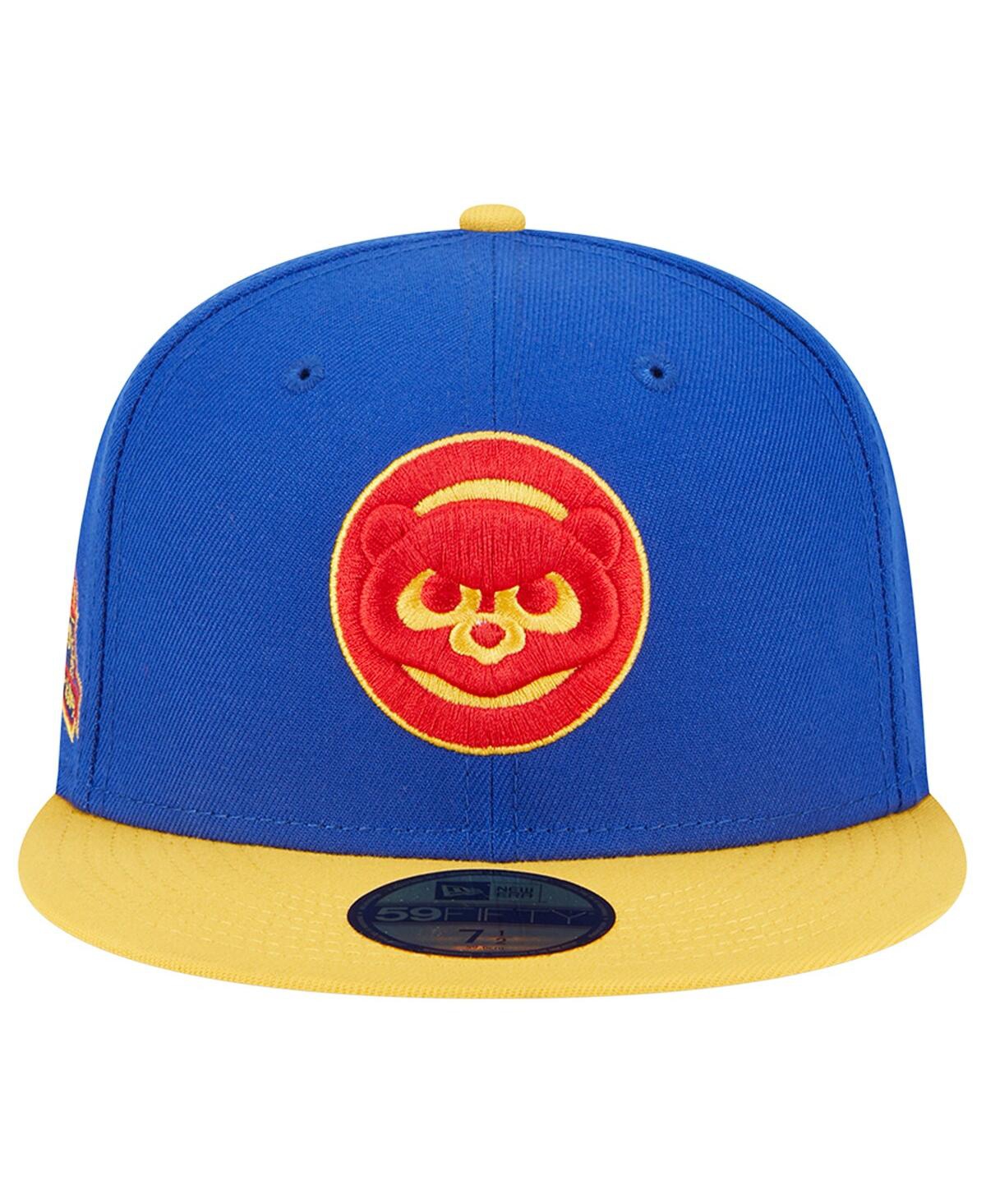 Men's New Era Yellow Chicago Cubs Empire 59FIFTY Fitted Hat - Yellow