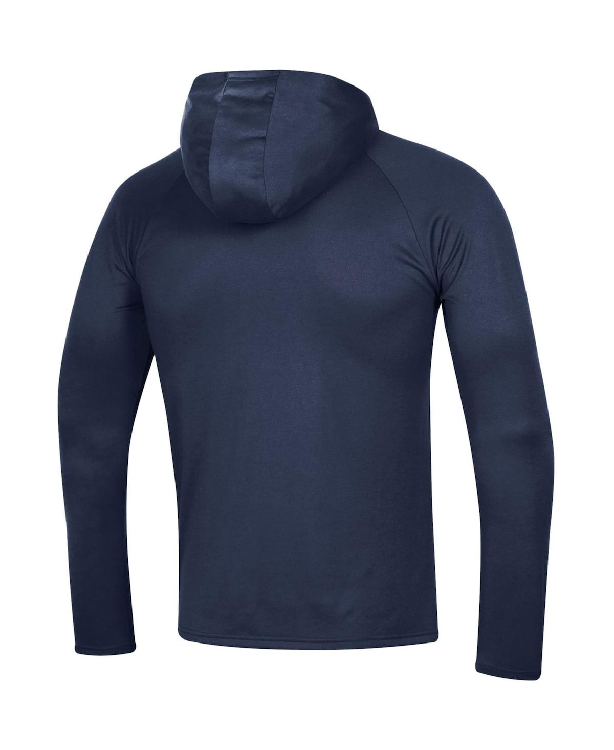 Men's Under ArmourNotre Dame Fighting Irish 2023 Aer Lingus College Football Classic Long Sleeve Hoodie T-shirt - Navy