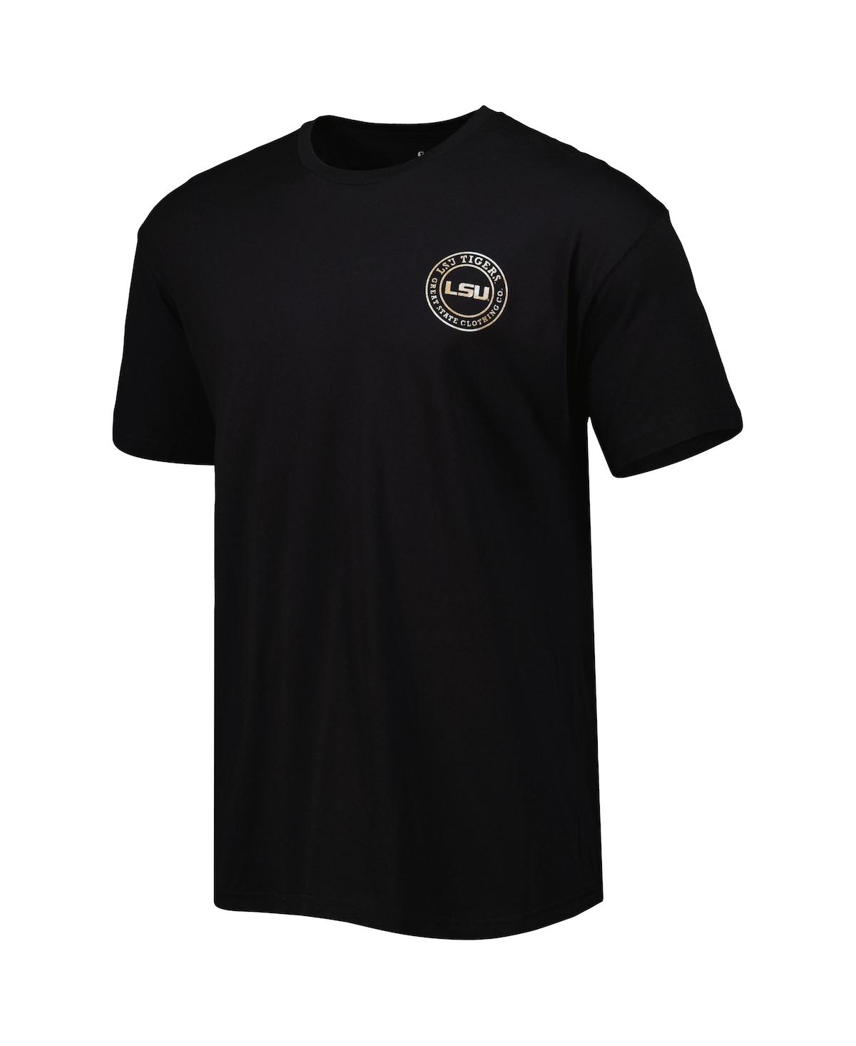 LSU Louisiana Shirt - Black exclusive at Tiger Nation