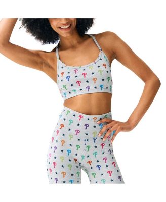 Women's Gray Philadelphia Phillies TLC Rainbow Bra
