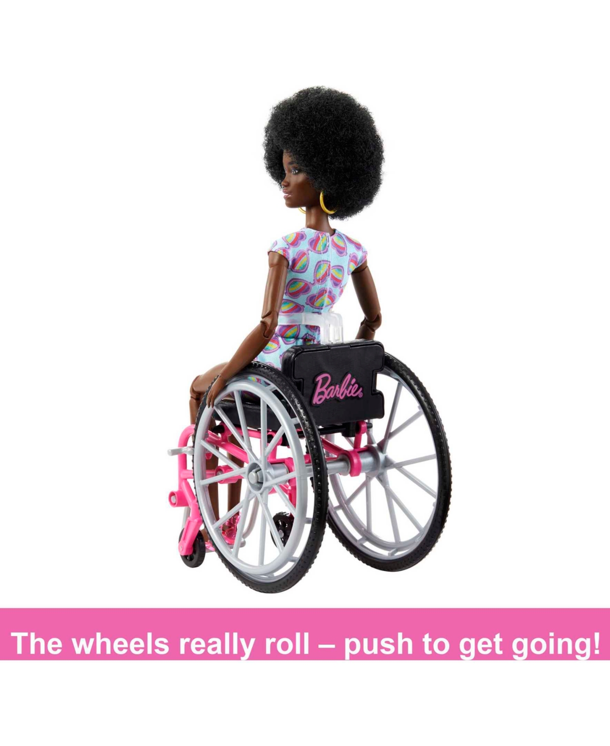 Shop Barbie Fashionistas Doll With Wheelchair And Ramp In Multi-color