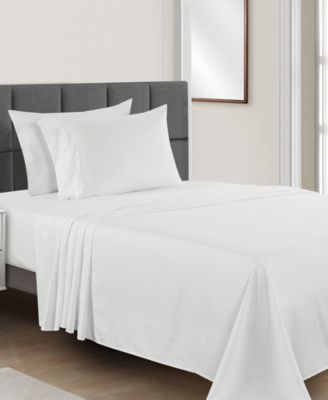 Microfiber Easy Care Solid 4-Pc. Sheet Set, King