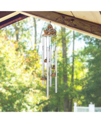 23" Long Turtle Round Top Wind Chime