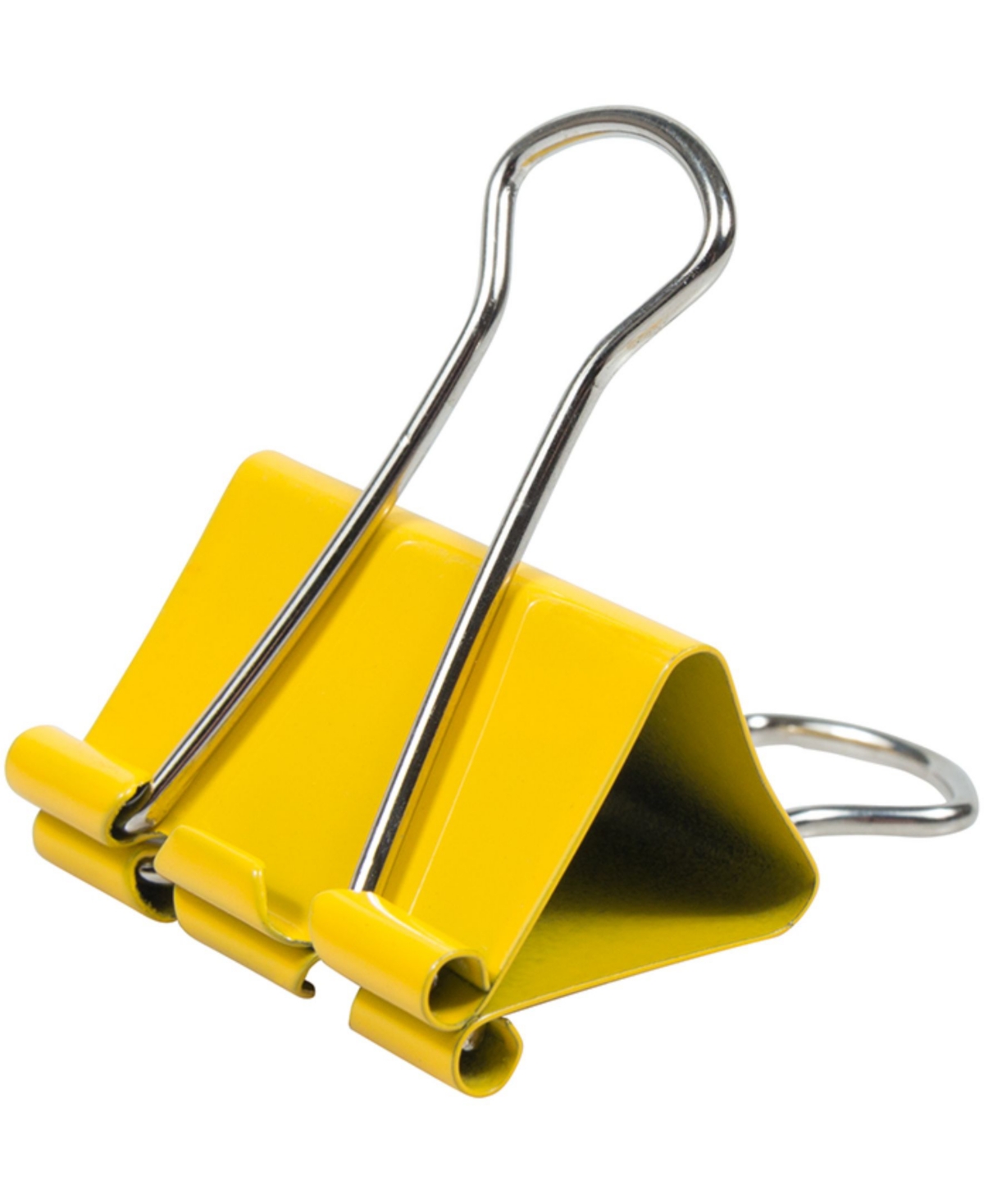 Shop Jam Paper Colorful Binder Clips In Yellow