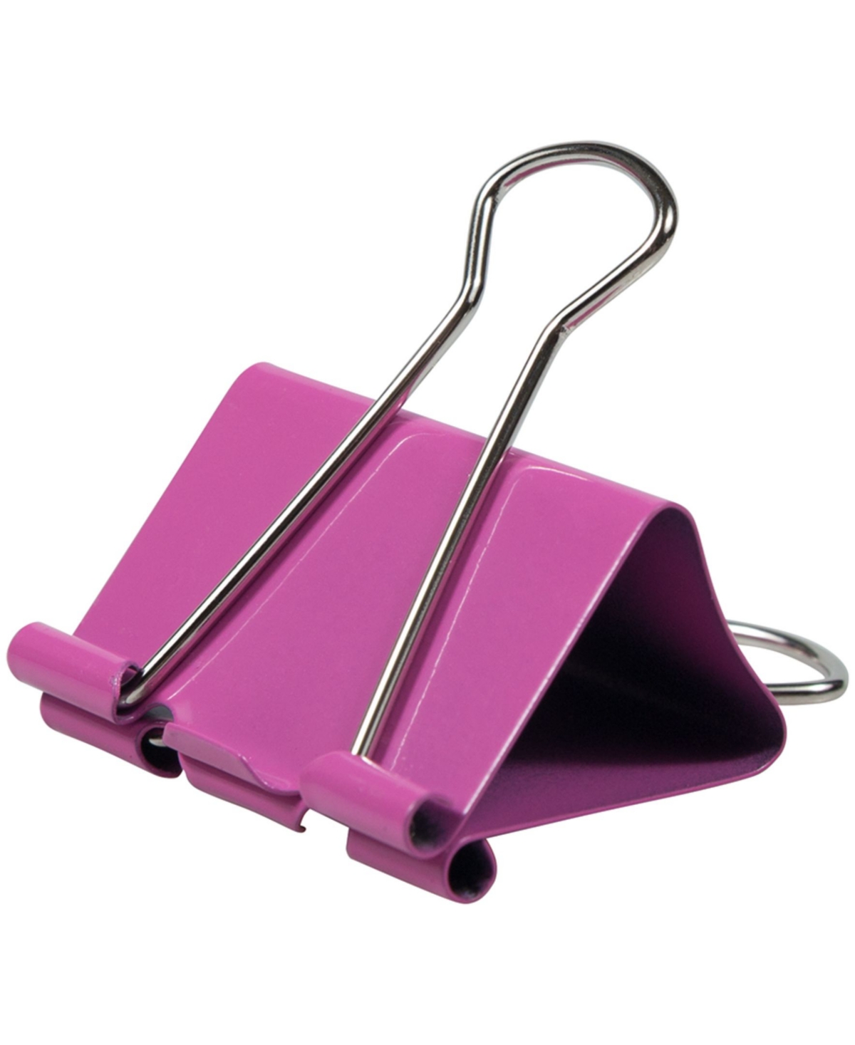 Shop Jam Paper Colorful Binder Clips In Pink