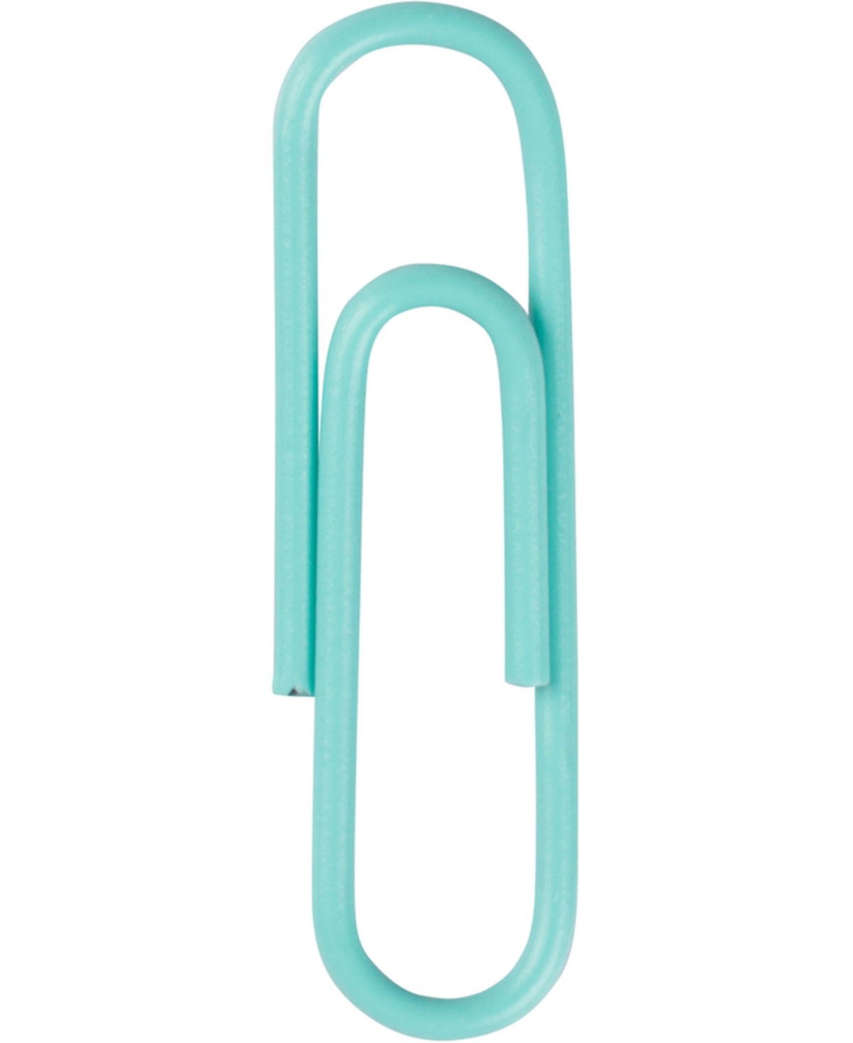 Jam Paper Colorful Standard Paper Clips - Regular - Paperclips - 100 Per Pack