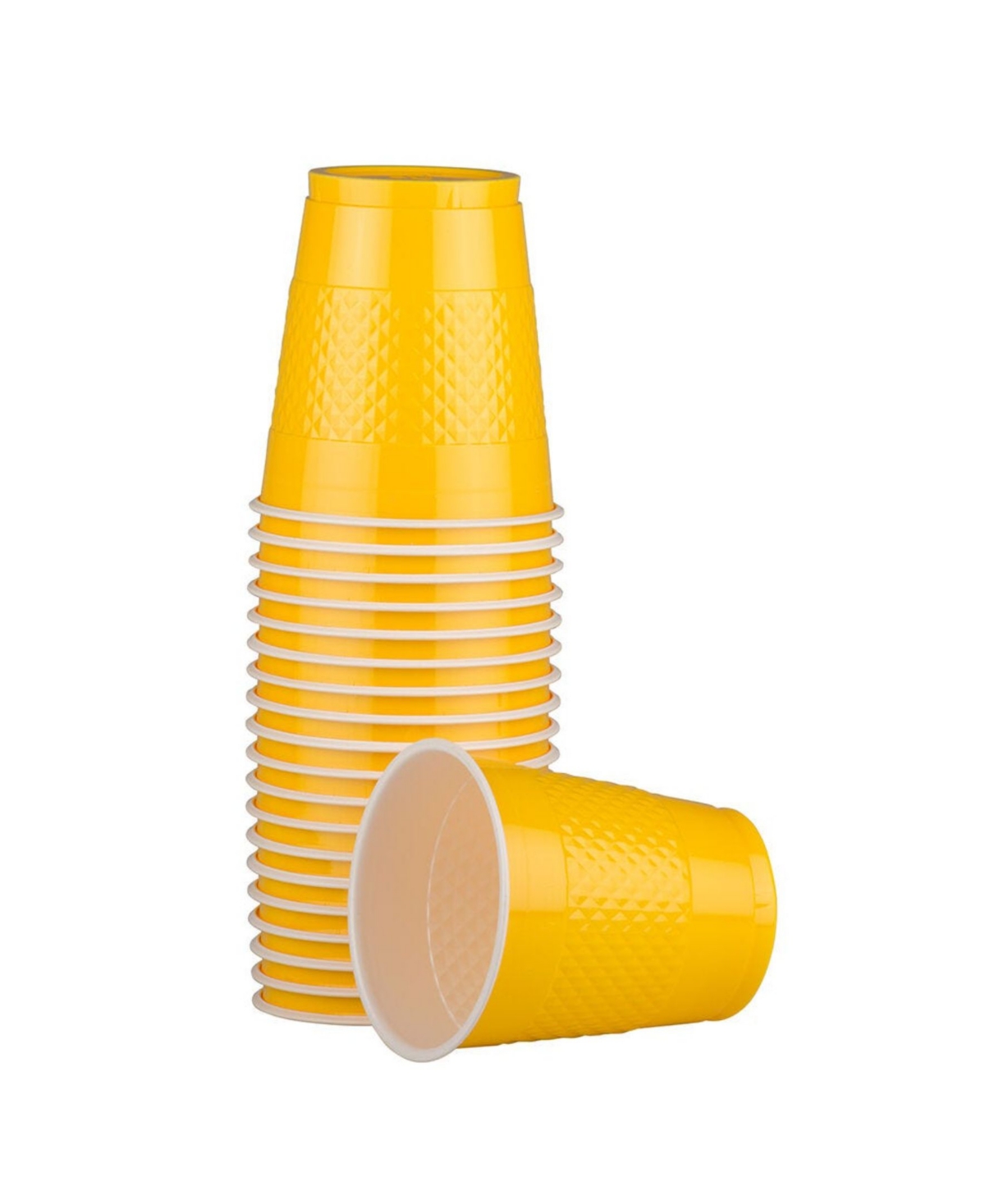 Jam Paper Plastic Party Cups - 12 Ounces - Glasses Per Pack