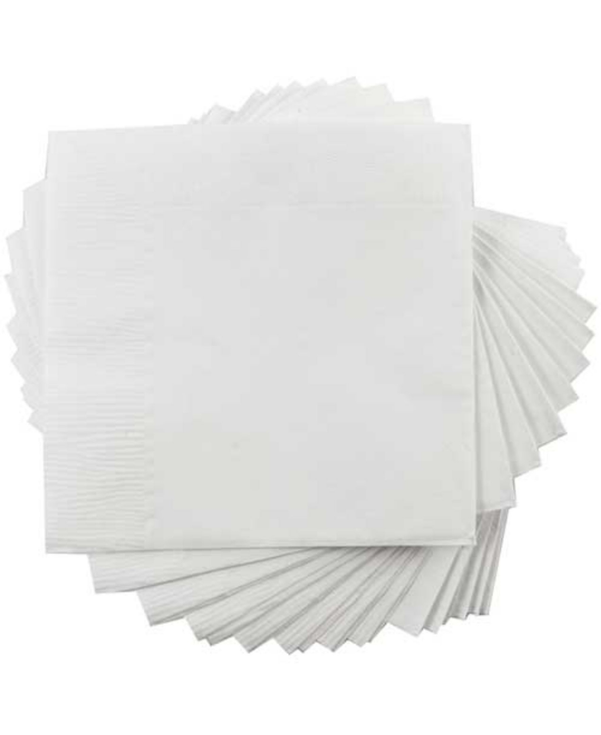 Jam Paper Medium Lunch Napkins In White