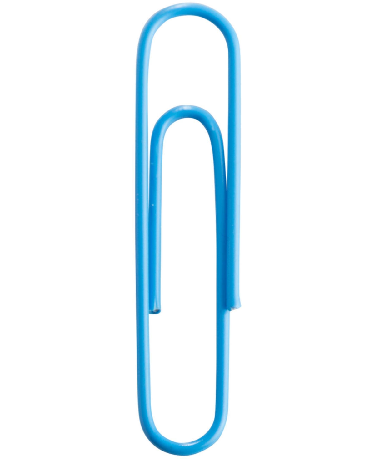 Shop Jam Paper Colorful Jumbo Paper Clips In Baby Blue